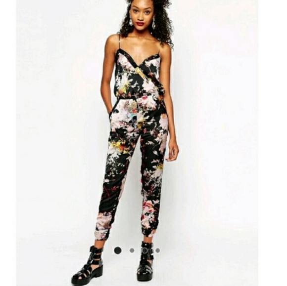 floral jumpsuit uk